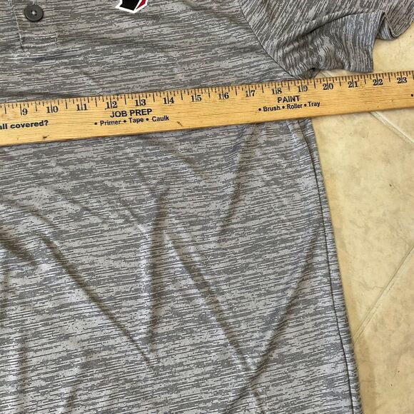 NFL Team Apparel Houston Texans Golf Polo Shirt Men’s Size M space dyed gray. - Picture 6 of 8